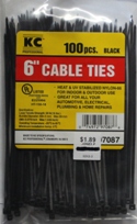 6" Cable Ties